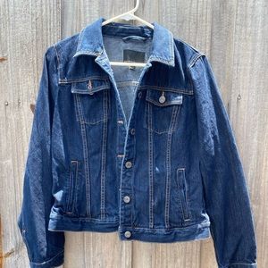 Banana Republic dark denim jean jacket